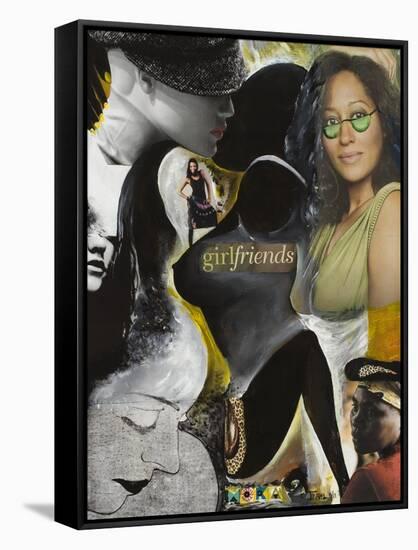 Girlfirends-Ikahl Beckford-Framed Stretched Canvas