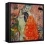 Girlfriends, 1916-1917-Gustav Klimt-Framed Stretched Canvas