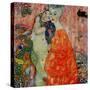 Girlfriends, 1916-1917-Gustav Klimt-Stretched Canvas