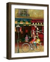 Girlfriends in Paris-Jennifer Garant-Framed Giclee Print