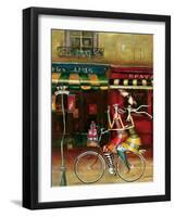 Girlfriends in Paris-Jennifer Garant-Framed Giclee Print