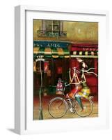 Girlfriends in Paris-Jennifer Garant-Framed Giclee Print