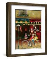 Girlfriends in Paris-Jennifer Garant-Framed Giclee Print