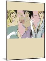 Girlfriends-Ashley David-Mounted Giclee Print