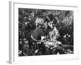 Girlish Secrets 1930S-null-Framed Photographic Print