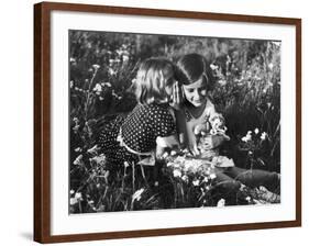 Girlish Secrets 1930S-null-Framed Photographic Print