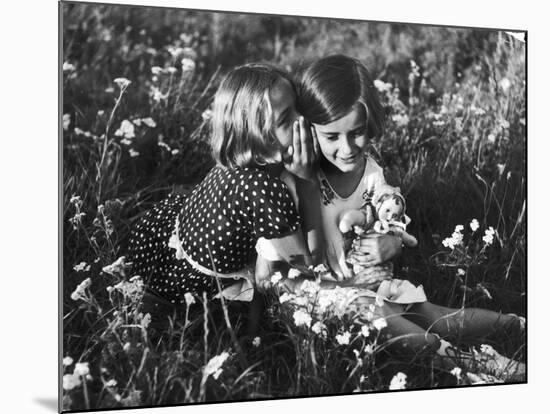 Girlish Secrets 1930S-null-Mounted Photographic Print