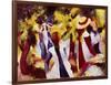 Girls Among Trees-Auguste Macke-Framed Giclee Print