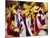 Girls Among Trees-Auguste Macke-Mounted Giclee Print