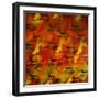 Girls and Guns-Abstract Graffiti-Framed Giclee Print