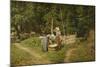 Girls at a Well-Viggo Pedersen-Mounted Giclee Print