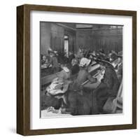 Girls at Sorbonne 1911-Leon Fauret-Framed Art Print