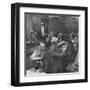 Girls at Sorbonne 1911-Leon Fauret-Framed Art Print