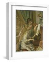 Girls at the Piano, c.1892-Pierre-Auguste Renoir-Framed Giclee Print