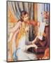 Girls at the Piano-Pierre-Auguste Renoir-Mounted Art Print