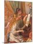 Girls at the Piano-Pierre-Auguste Renoir-Mounted Giclee Print