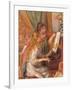 Girls at the Piano-Pierre-Auguste Renoir-Framed Giclee Print