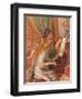 Girls at the Piano-Pierre-Auguste Renoir-Framed Art Print