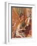 Girls at the Piano-Pierre-Auguste Renoir-Framed Art Print