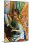 Girls At The Piano-Pierre-Auguste Renoir-Mounted Art Print