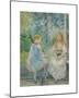 Girls at the Window-Berthe Morisot-Mounted Premium Giclee Print