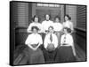 Girls' Basketball Team, Central School, Seattle (May 1909)-Ashael Curtis-Framed Stretched Canvas