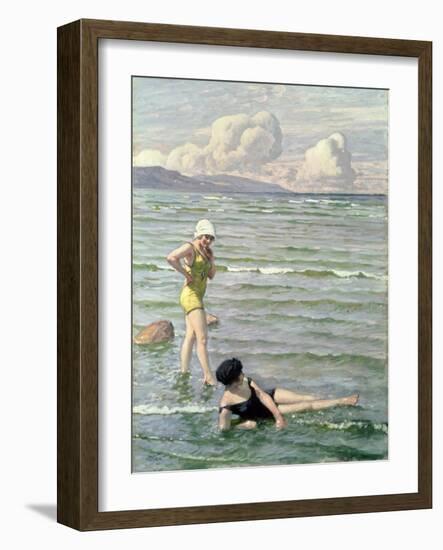 Girls Bathing-Paul Fischer-Framed Giclee Print