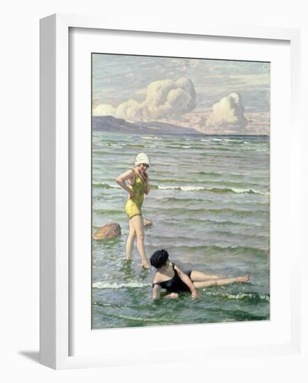 Girls Bathing-Paul Fischer-Framed Giclee Print