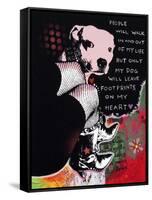 Girls Best Friend-Dean Russo-Framed Stretched Canvas
