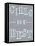 Girls Best-Lauren Gibbons-Framed Stretched Canvas