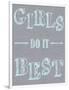 Girls Best-Lauren Gibbons-Framed Art Print