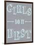 Girls Best-Lauren Gibbons-Framed Art Print