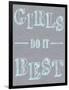 Girls Best-Lauren Gibbons-Framed Art Print