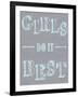 Girls Best-Lauren Gibbons-Framed Art Print