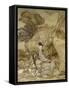 Girls by a Stream, 1906-Arthur Rackham-Framed Stretched Canvas