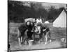 Girls Camping 1930S-null-Mounted Photographic Print