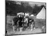 Girls Camping 1930S-null-Mounted Photographic Print