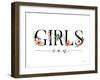 Girls Can Floral 2-Gigi Louise-Framed Art Print