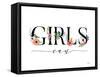 Girls Can Floral 2-Gigi Louise-Framed Stretched Canvas