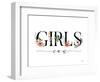 Girls Can Floral 2-Gigi Louise-Framed Art Print