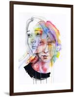 Girls Change Colors-Agnes Cecile-Framed Art Print