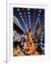 Girls Dancing a Sevillana Beneath Colourful Lanterns, Feria De Abril, Seville, Andalucia, Spain-Ruth Tomlinson-Framed Photographic Print