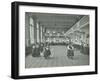 Girls Dancing in the Assembly Hall, Clapham Secondary School, London, 1910-null-Framed Photographic Print