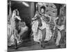 Girls Dancing the Can-Can at Baltarbarin Nightclub in Paris-null-Mounted Photographic Print