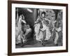 Girls Dancing the Can-Can at Baltarbarin Nightclub in Paris-null-Framed Photographic Print