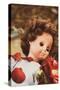 Girls Doll-Steve Allsopp-Stretched Canvas