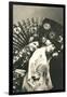 Girls Dressed as Geishas-null-Framed Art Print