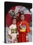 Girls Dressed in Kimono, Shichi-Go-San Festival (Festival for Three, Five, Seven Year Old Children)-null-Stretched Canvas