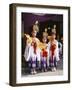 Girls Dressed in Traditional Costume, Festival of the Ages (Jidai Matsuri), Kyoto, Honshu, Japan-null-Framed Photographic Print