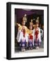 Girls Dressed in Traditional Costume, Festival of the Ages (Jidai Matsuri), Kyoto, Honshu, Japan-null-Framed Photographic Print